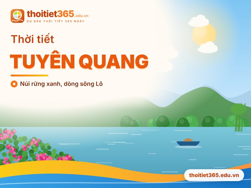 Thời tiết Tuyên Quang