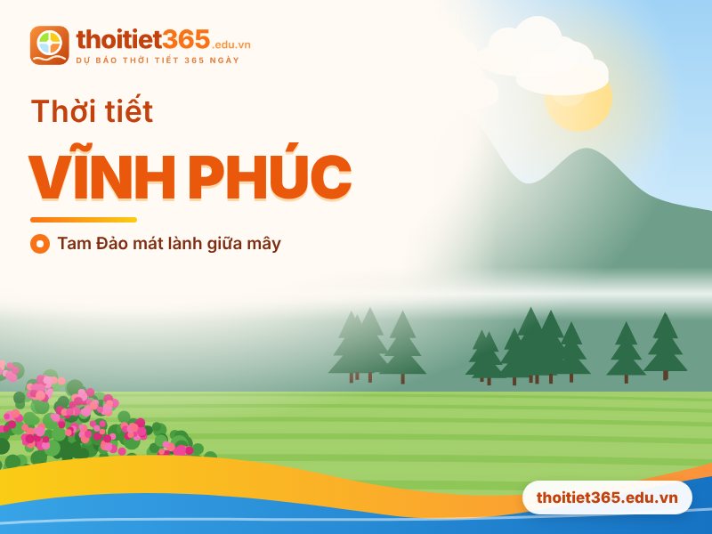 Thời tiết Vĩnh Phúc
