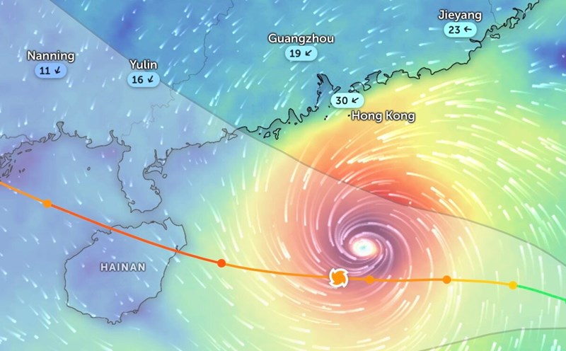 Siêu bão Yagi sắp đến Việt Nam